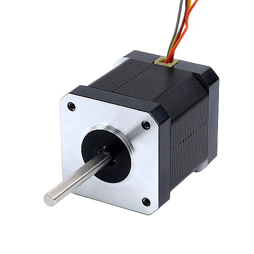 Nema 17 High Temp Stepper Motor 55Ncm(77.93oz.in) 38mm Φ5mm D-cut Shaft Insulation Class H 180C & JST-XH Connector - 17HS19-2504S-H-V6 | StepperOnline CA