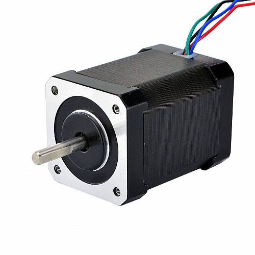 3PCS Nema 17 Bipolar 1.8deg 65Ncm(92oz.in) 2.1A 42x42x60mm 4 Wires - 3-17HS24-2104S | StepperOnline CA 3PCS Nema 17 Bipolar 1.8deg 65Ncm(92oz.in) 2.1A 42x42x60mm 4 Wires - 3-17HS24-2104S | StepperOnline CA