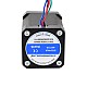 Nema 17 Bipolar 1.8deg 60Ncm(84.97oz.in) 0.64A 42x42x60mm 4 Wires - 17HS24-0644S | StepperOnline CA