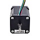 Dual Shaft Nema 17 Bipolar 1.8deg 65Ncm(92oz.in) 1.2A 42x42x60mm 6 Wires - 17HS24-1206D | StepperOnline CA Dual Shaft Nema 17 Bipolar 1.8deg 65Ncm(92oz.in) 1.2A 42x42x60mm 6 Wires - 17HS24-1206D | StepperOnline CA
