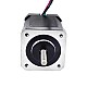 Dual Shaft Nema 17 Bipolar 1.8deg 65Ncm(92oz.in) 2.1A 42x42x60mm 4 Wires - 17HS24-2104D | StepperOnline CA