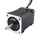 Dual Shaft Nema 17 Bipolar 1.8deg 65Ncm(92oz.in) 2.1A 42x42x60mm 4 Wires - 17HS24-2104D | StepperOnline CA Dual Shaft Nema 17 Bipolar 1.8deg 65Ncm(92oz.in) 2.1A 42x42x60mm 4 Wires - 17HS24-2104D | StepperOnline CA