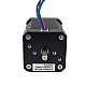 Dual Shaft Nema 17 Bipolar 1.8deg 65Ncm(92oz.in) 2.1A 42x42x60mm 4 Wires - 17HS24-2104D | StepperOnline CA Dual Shaft Nema 17 Bipolar 1.8deg 65Ncm(92oz.in) 2.1A 42x42x60mm 4 Wires - 17HS24-2104D | StepperOnline CA