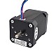 Dual Shaft Nema 17 Bipolar 1.8deg 65Ncm(92oz.in) 2.1A 42x42x60mm 4 Wires - 17HS24-2104D | StepperOnline CA Dual Shaft Nema 17 Bipolar 1.8deg 65Ncm(92oz.in) 2.1A 42x42x60mm 4 Wires - 17HS24-2104D | StepperOnline CA
