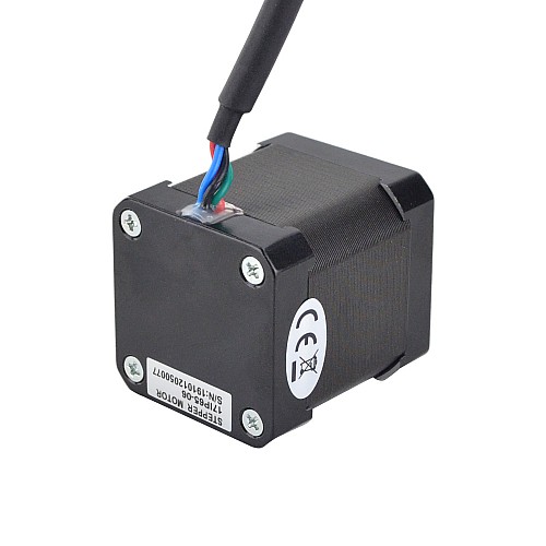P Series IP65 Waterproof Nema 17 Stepper Motor 2.0A 0.59Nm(83.57oz.in) - 17IP65-06 | StepperOnline CA
