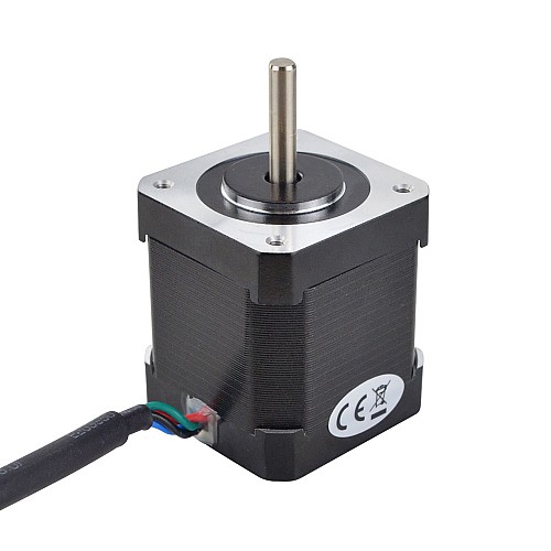 P Series IP65 Waterproof Nema 17 Stepper Motor 2.0A 0.59Nm(83.57oz.in) - 17IP65-06 | StepperOnline CA
