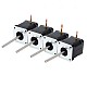 4pcs Nema 17 High Temp Stepper Motor 55Ncm(77.93oz.in) 55mm Round Shaft Insulation Class H 180C - 4-17HS19-2504S-H-V1 | StepperOnline CA