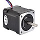 Dual Shaft Nema 17 Bipolar 1.8deg 44Ncm(62.3oz.in) 1.68A 42x42x48mm 4 Wires - 17HS19-1684D | StepperOnline CA