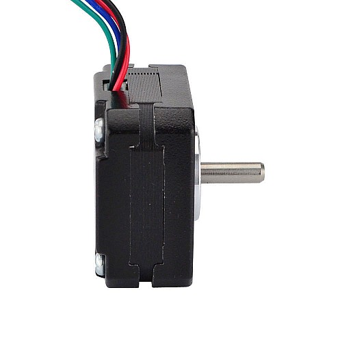 Nema 17 Bipolar 0.9deg 11Ncm(15.58oz.in) 1.2A 42x42x21mm 4 Wires - 17HM08-1204S | StepperOnline CA