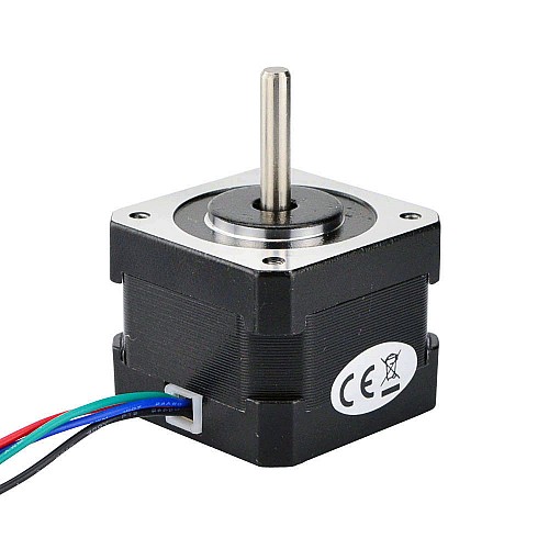 Nema 17 Bipolar 1.8deg 22Ncm(31.15oz.in) 1.33A 42x42x34mm 4 Wires - 17HS13-1334S | StepperOnline CA