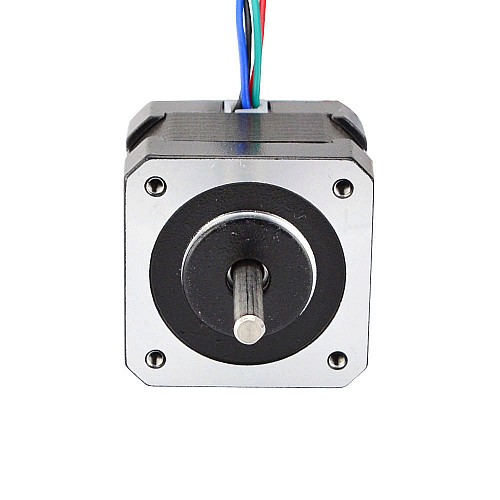Nema 17 Bipolar 1.8deg 22Ncm(31.15oz.in) 1.33A 42x42x34mm 4 Wires - 17HS13-1334S | StepperOnline CA
