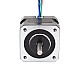 Nema 17 Bipolar 1.8deg 22Ncm(31.15oz.in) 1.33A 42x42x34mm 4 Wires - 17HS13-1334S | StepperOnline CA