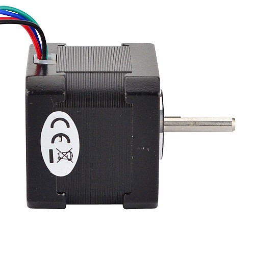 Nema 17 Bipolar 1.8deg 36Ncm(51oz.in) 0.85A 42x42x39mm 4 Wires - 17HS15-0854S | StepperOnline CA