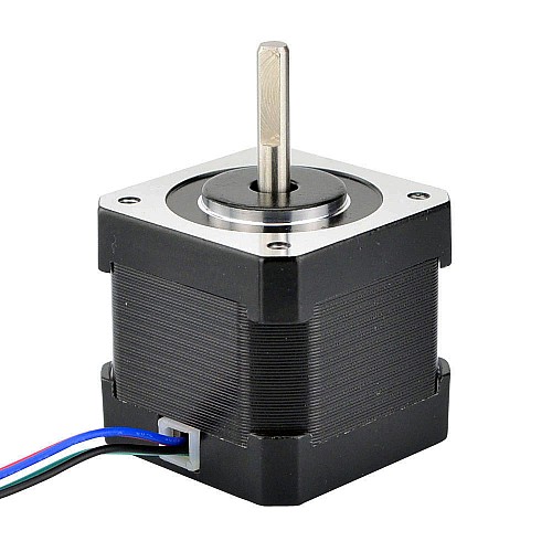 Nema 17 Bipolar 1.8deg 40Ncm(56.64oz.in) 0.4A 42x42x39mm 4 Wires - 17HS15-0404S | StepperOnline CA