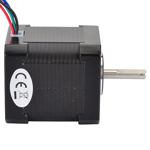 Nema 17 Bipolar 1.8deg 44Ncm(62.3oz.in) 0.85A 42x42x48mm 4 Wires - 17HS19-0854S | StepperOnline CA