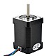 Nema 17 Bipolar 1.8deg 60Ncm(84.97oz.in) 0.64A 42x42x60mm 4 Wires - 17HS24-0644S | StepperOnline CA