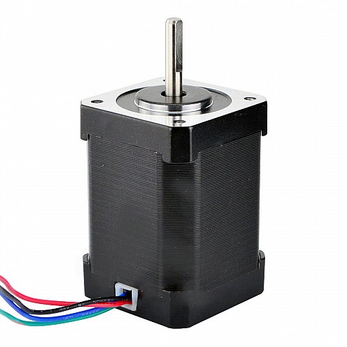 Nema 17 Bipolar 1.8deg 65Ncm(92oz.in) 2.1A 42x42x60mm 4 Wires - 17HS24-2104S | StepperOnline CA Nema 17 Bipolar 1.8deg 65Ncm(92oz.in) 2.1A 42x42x60mm 4 Wires - 17HS24-2104S | StepperOnline CA