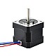 Nema 17 Bipolar 45Ncm(63.74oz.in) 2A 42x42x40mm 4 Wires w/ 1m Cable & Connector - 17HS16-2004S1 | StepperOnline CA Nema 17 Bipolar 45Ncm(63.74oz.in) 2A 42x42x40mm 4 Wires w/ 1m Cable & Connector - 17HS16-2004S1 | StepperOnline CA
