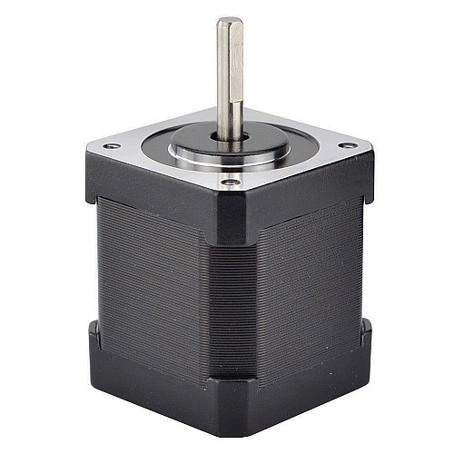Nema 17 Bipolar 59Ncm(83.55oz.in) 2A 42x42x48mm 4 Wires w/ 1m Cable & Connector - 17HS19-2004S1 | StepperOnline CA Nema 17 Bipolar 59Ncm(83.55oz.in) 2A 42x42x48mm 4 Wires w/ 1m Cable & Connector - 17HS19-2004S1 | StepperOnline CA