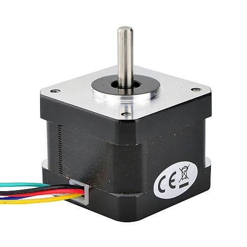 Nema 17 Unipolar 0.9deg 16Ncm(22.66oz.in) 0.3A 42x42x34mm 6 Wires - 17HM13-0316S | StepperOnline CA Nema 17 Unipolar 0.9deg 16Ncm(22.66oz.in) 0.3A 42x42x34mm 6 Wires - 17HM13-0316S | StepperOnline CA