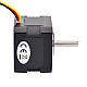 Nema 17 Unipolar 1.8deg 16Ncm(22.66oz.in) 0.31A 42x42x33mm 6 Wires - 17HS13-0316S | StepperOnline CA