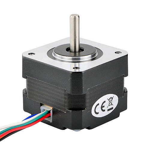 Nema 17 Unipolar 1.8deg 16Ncm(22.66oz.in) 0.95A 42x42x33mm 6 Wires - 17HS13-0956S | StepperOnline CA Nema 17 Unipolar 1.8deg 16Ncm(22.66oz.in) 0.95A 42x42x33mm 6 Wires - 17HS13-0956S | StepperOnline CA