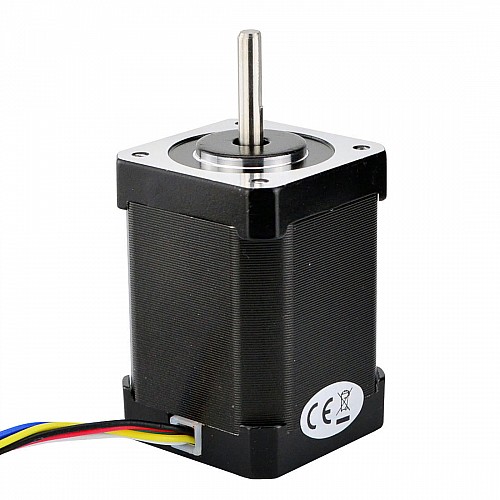 Nema 17 Unipolar 1.8deg 65Ncm(92oz.in) 1.2A 42x42x60mm 6 Wires - 17HS24-1206S | StepperOnline CA