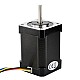 Nema 17 Unipolar 1.8deg 65Ncm(92oz.in) 1.2A 42x42x60mm 6 Wires - 17HS24-1206S | StepperOnline CA