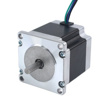 E Series Nema 23 Stepper Motor Bipolar 1.8deg 1.24Nm(175.6oz.in) 2.8A 57x57x54mm 4 Wires