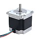 E Series Nema 23 Stepper Motor Bipolar 1.8deg 1.26Nm(178.4oz.in) 2.8A 57x57x56mm 4 Wires - 23HE22-2804S | StepperOnline CA
