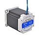 E Series Nema 23 Bipolar 1.8deg 1.85Nm(261.98oz.in) 2.8A 57x57x76mm 4 Wires - 23HE30-2804S | StepperOnline CA