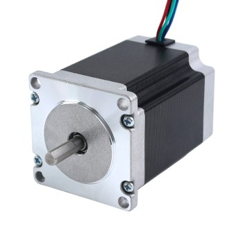 E Series Nema 23 Bipolar 1.8deg 2.0Nm(283.22oz.in) 2.8A 57x57x76mm 4 Wires E Series Nema 23 Bipolar 1.8deg 2.0Nm(283.22oz.in) 2.8A 57x57x76mm 4 Wires
