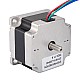 Dual Shaft Nema 23 Bipolar 1.8deg 0.55Nm(77.88oz.in) 2.8A 57x57x41mm 4 Wires - 23HS16-2804D | StepperOnline CA
