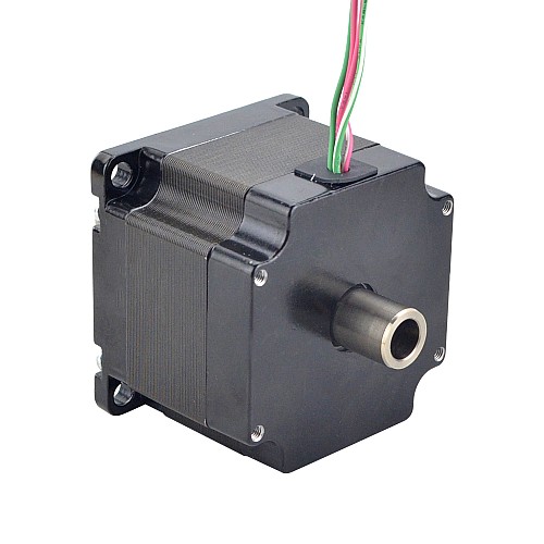 Dual Shaft Nema 23 Hollow Shaft Stepper Motor Bipolar 0.78Nm(110.5oz.in) 2.0A 57x57x45mm - 23HS18-2004H | StepperOnline CA