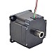 Dual Shaft Nema 23 Hollow Shaft Stepper Motor Bipolar 0.78Nm(110.5oz.in) 2.0A 57x57x45mm - 23HS18-2004H | StepperOnline CA