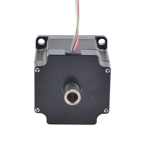 Dual Shaft Nema 23 Hollow Shaft Stepper Motor Bipolar 0.78Nm(110.5oz.in) 2.0A 57x57x45mm - 23HS18-2004H | StepperOnline CA