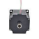 Dual Shaft Nema 23 Hollow Shaft Stepper Motor Bipolar 0.78Nm(110.5oz.in) 2.0A 57x57x45mm - 23HS18-2004H | StepperOnline CA