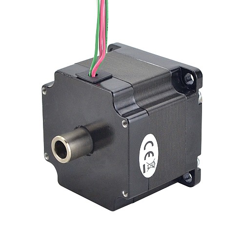 Dual Shaft Nema 23 Hollow Shaft Stepper Motor Bipolar 0.78Nm(110.5oz.in) 2.0A 57x57x45mm - 23HS18-2004H | StepperOnline CA