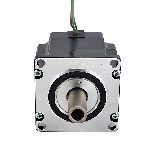 Dual Shaft Nema 23 Hollow Shaft Stepper Motor Bipolar 0.78Nm(110.5oz.in) 2.0A 57x57x45mm - 23HS18-2004H | StepperOnline CA