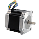 Nema 23 unipolar 1.8deg 0.6Nm(84.97oz.in) 0.44A 11.88V 57x57x54mm 6 wires - 23HS21-0446S | StepperOnline CA