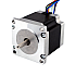 Nema 23 unipolar 1.8deg 0.6Nm(84.97oz.in) 0.44A 11.88V 57x57x54mm 6 wires