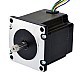 Dual Shaft Nema 23 Unipolar 1.8deg 90Ncm(127.5oz.in) 1A 57x57x56mm 6 Wires - 23HS22-1006D | StepperOnline CA