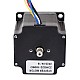 Dual Shaft Nema 23 Unipolar 1.8deg 90Ncm(127.5oz.in) 1A 57x57x56mm 6 Wires - 23HS22-1006D | StepperOnline CA