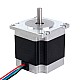 Nema 23 Bipolar 1.8deg 1.16Nm(164.3oz.in) 1.5A 57x57x56mm 4 Wires - 23HS22-1504S | StepperOnline CA Nema 23 Bipolar 1.8deg 1.16Nm(164.3oz.in) 1.5A 57x57x56mm 4 Wires - 23HS22-1504S | StepperOnline CA
