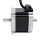 Dual Shaft Nema 23 Bipolar 1.2Nm(169.9oz.in) 2.8A 57x57x56mm 4 Wires - 23HS22-2804D | StepperOnline CA