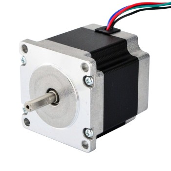 Nema 23 Bipolar 1.8deg 1.24Nm(175.6oz.in) 2.8A 57x57x56mm 4 Wires