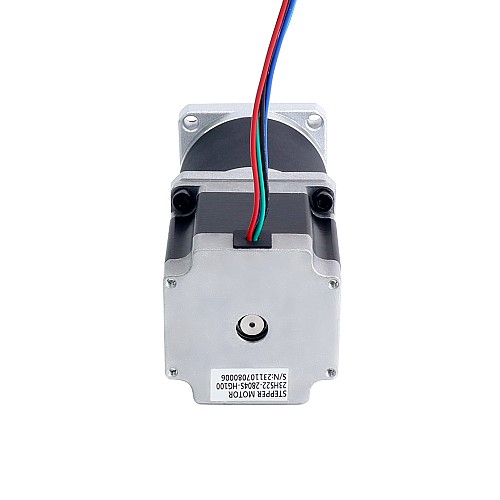 Nema 23 Stepper Motor L=55mm Gear Ratio 100:1 High Precision Planetary Gearbox - 23HS22-2804S-HG100 | StepperOnline CA