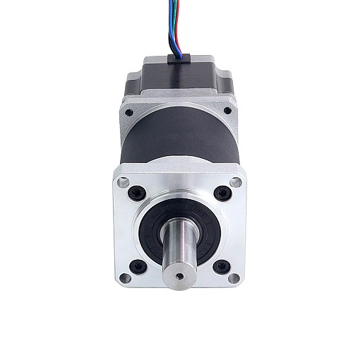 Nema 23 Stepper Motor L=55mm Gear Ratio 100:1 High Precision Planetary Gearbox - 23HS22-2804S-HG100 | StepperOnline CA