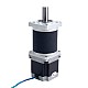 Nema 23 Stepper Motor L=55mm Gear Ratio 100:1 High Precision Planetary Gearbox - 23HS22-2804S-HG100 | StepperOnline CA