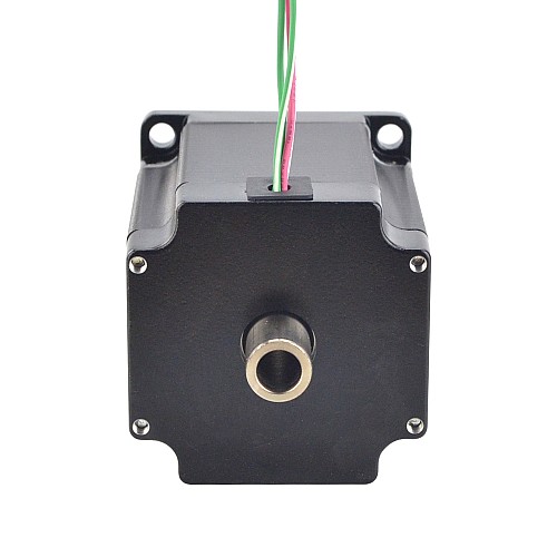 Dual Shaft Nema 23 Hollow Shaft Stepper Motor Bipolar 1.45Nm(205.38oz.in) 2.0A 57x57x65mm - 23HS26-2004H | StepperOnline CA